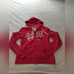 Y2K Aeropostale hoodie bright pink